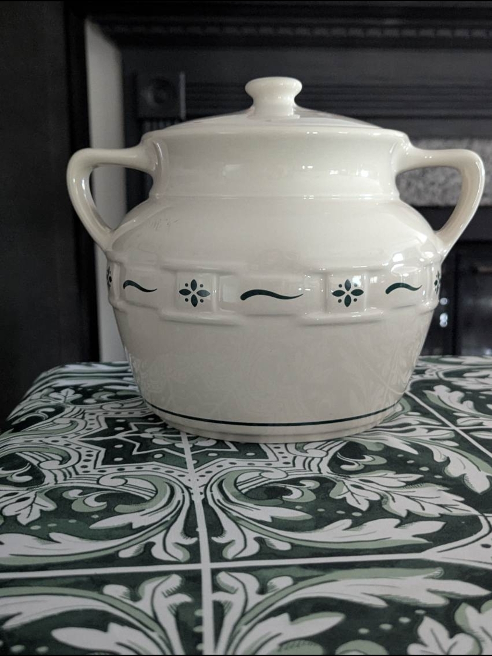 Longaberger Cookie Jar and Lid